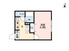 レジダリア新井宿の間取り図