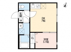 MK Residencyの間取り図