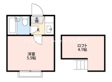 コーポ巣鴨　A棟の間取り図