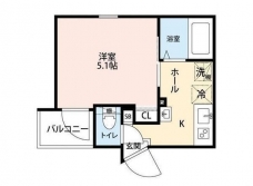 グランレーヴ東長崎の間取り図
