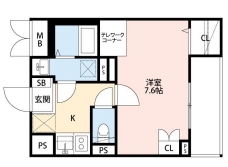 Ange Fleurの間取り図