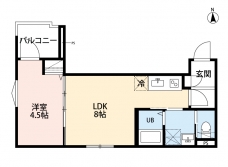 ｒｏｂｏｔ　ｈｏｍｅ　下赤塚の間取り図