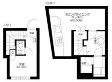 Ａｐａｒｔｍｅｎｔ小石川後楽園の間取り図