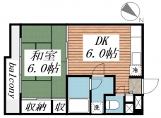 岩田ビルの間取り図
