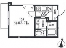 maison bonheur　の間取り図