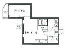 ファブール練馬の間取り図
