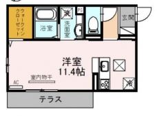 グラセフルⅢの間取り図