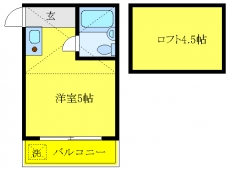 コーポ川口の間取り図