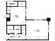 レルム城北の間取り図