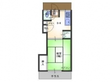 山口荘の間取り図