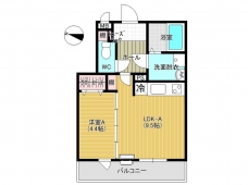 メゾンセリジエの間取り図