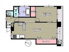 東十条マンションの間取り図