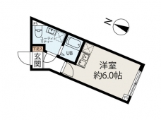 Y’s　Court　Akabaneの間取り図