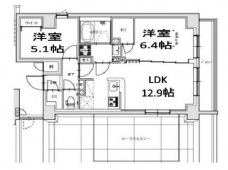 S-RESIDENCE王子Terceraの間取り図