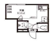 ルミナ池袋の間取り図