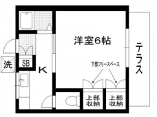 サニーハイツ榎本の間取り図