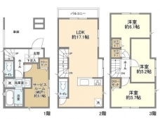 Kolet東浦和＃17の間取り図