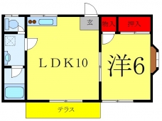 ハイムコオリナの間取り図