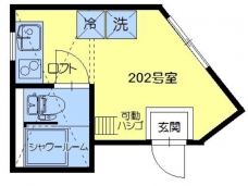 ヒルズビュー赤羽西の間取り図