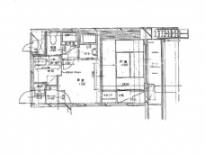 板橋区役所前ビューハイツの間取り図