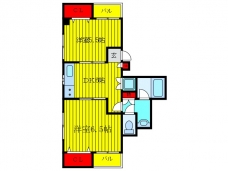 H&Kハイツの間取り図