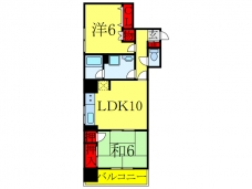 エトワール王子の間取り図