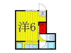 ハウスシックスの間取り図