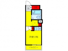 ホーユウコンフォルト飛鳥山東の間取り図
