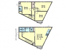 テラスレジデンス北池袋の間取り図