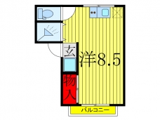 メゾンエスポワールの間取り図