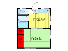 野口ハイムの間取り図
