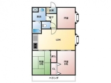 ロイヤルメゾンⅡの間取り図