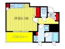 ダイナシティ王子の間取り図