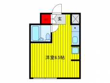 大朝コーポの間取り図