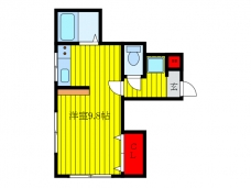 松本ハイツの間取り図