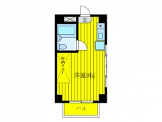 三和コーポ弐番館の間取り図