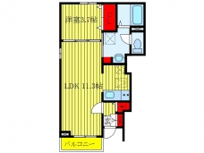 カーサ カルロッサの間取り図