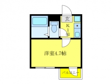 Amitie Ojikamiyaの間取り図