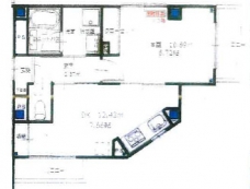 ラフォール十条の間取り図