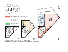feel CnBの間取り図