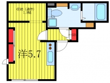 ハルカス川口の間取り図
