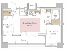 アーバネックス文京本郷の間取り図