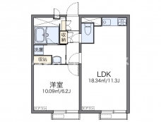 レオパレススペーシア　東池袋の間取り図