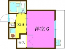 レジデンス悠の間取り図