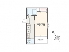 MELLAS尾久の間取り図