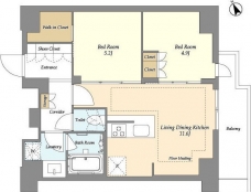 オアーゼ日暮里レジデンスの間取り図