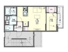 KEIAI RESIDENCE 北戸田Ⅱの間取り図