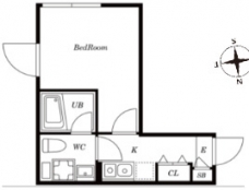 アレス板橋本町の間取り図