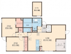 ＬＵＬＵ西尾久の間取り図