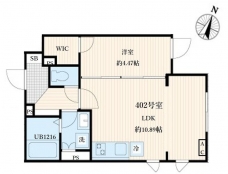 Aglaia要町の間取り図